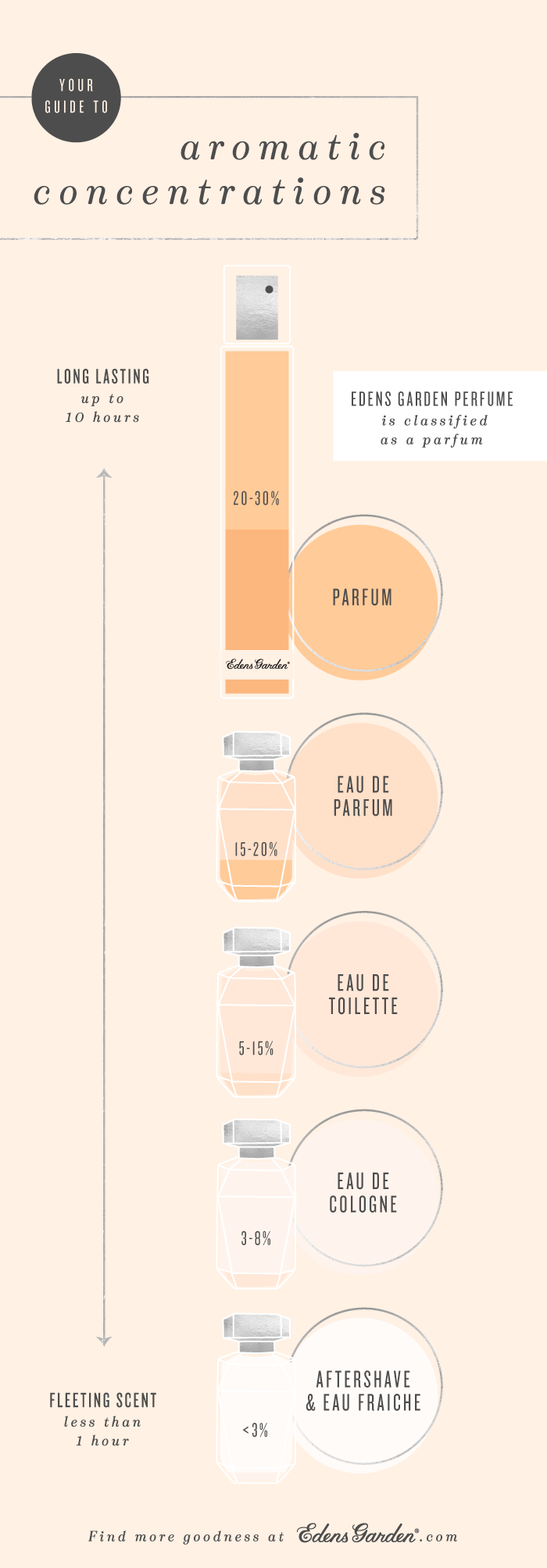 Aromatic Concentration Infographic