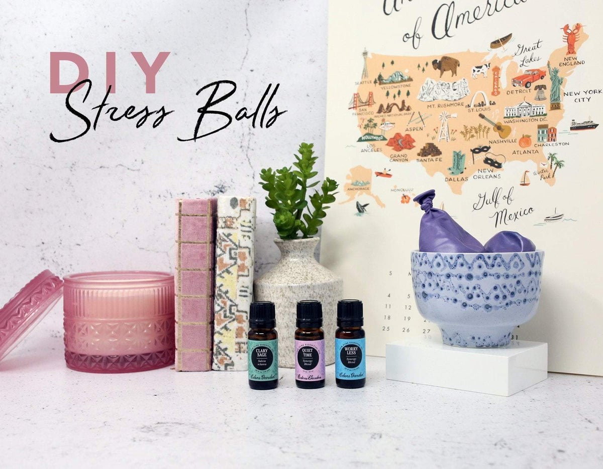 DIY Essential Oil Infused Stress Ball